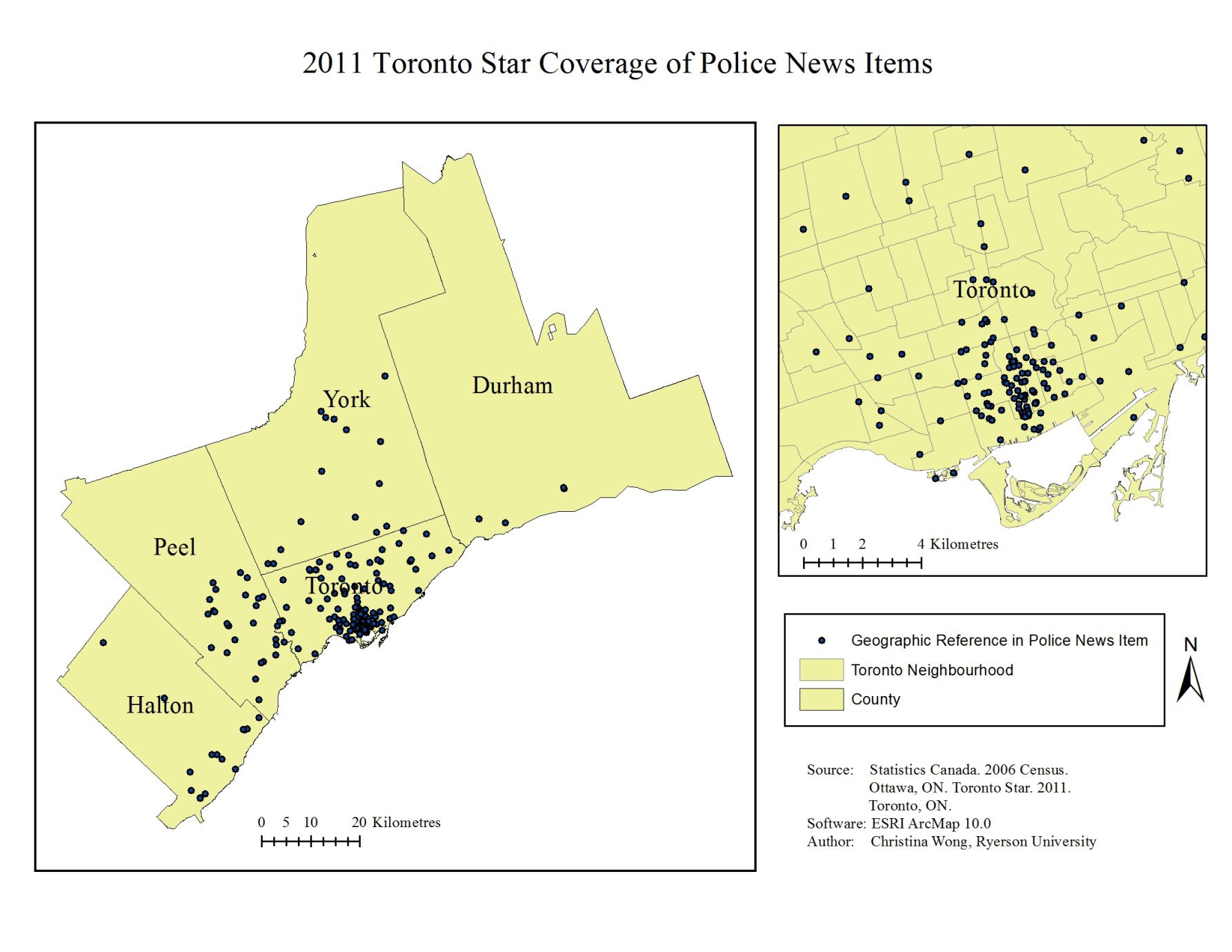 Figure 1. Toronto Star crime coverage